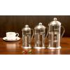 imageOvente French Press Coffee 20 Ounce Heat Resistant Borosilicate Glass amp 3 Stainless Steel Plunger Filter System Portable Pitcher Tea Maker with Mesh Filter and Free Measuring Scoop Silver FSC20S34ounce