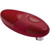 imageOvente Electric Can Opener with One Touch Start Button Smooth Edge Automatic Can Opener for Seniors and Teens Compact and Light 4 AA Batteries Operated Maroon