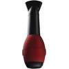 image:imageOvente 1875 Watt Professional Hair Dryer with Diffuser Ionic amp Tourmaline Technology For Body Volume amp Smoothing Concentrator Nozzle Attachment Lightweight for Home and Travel Use Black X5IBlack  Red
